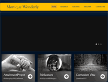 Tablet Screenshot of moniquewonderly.com